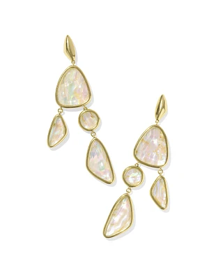 Margot Vintage Silver Statement Earrings
