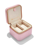 Small Zip Jewelry Case in Blush Pink