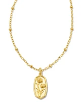 Bryleigh Charm Necklace in 18k Gold Vermeil