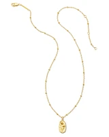 Bryleigh Charm Necklace in 18k Gold Vermeil