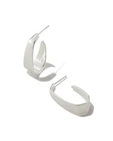 Cadence Hoop Earrings 18k Gold Vermeil