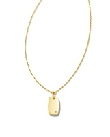 Henley 18k Gold Vermeil Pendant Necklace in White Topaz