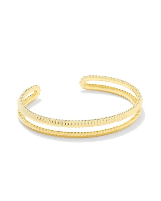 Layne Cuff Bracelet in Gold