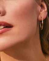 Aspen Hoop Earrings in 18k Gold Vermeil