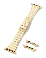 Leanor Narrow Watch Band in Gold Tone Stainless Steel