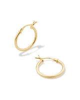 Giana 40mm Hoop Earrings 14k Yellow Gold