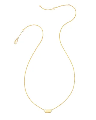 Mommy & Me Adult Fern Short Pendant Necklace in Sterling Silver