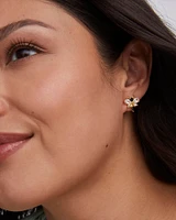 Bee Gold Stud Earrings