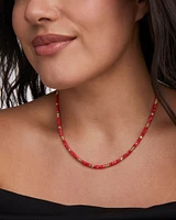 Deliah Gold Strand Necklace