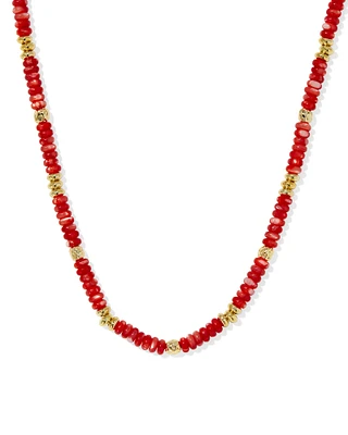 Deliah Gold Strand Necklace