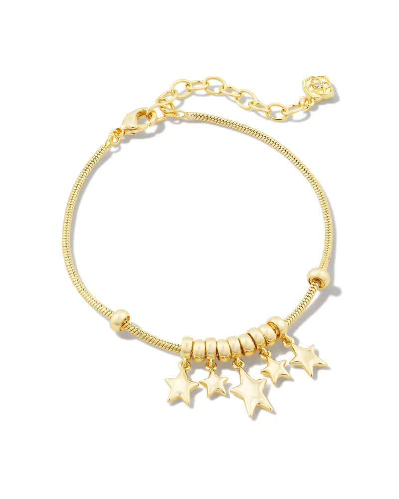 Ada Star Delicate Chain Bracelet in Gold