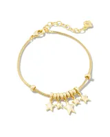 Ada Star Delicate Chain Bracelet in Gold