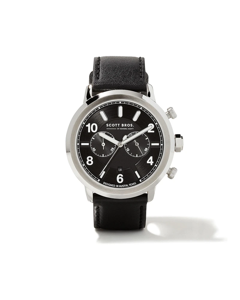 Evans Stainless Steel 44mm Field Watch