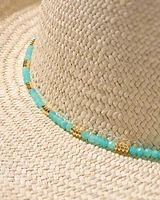 Sylvia Gold Strand Hat Band