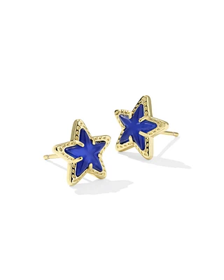 Cassidy Gold Stud Earrings