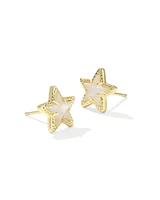 Cassidy Gold Stud Earrings