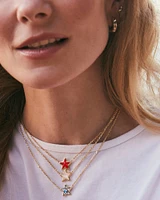 Cassidy Gold Short Pendant Necklace