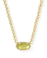 Elisa Gold Beaded Necklace