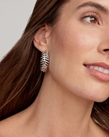Kayla Gold Hoop Earrings