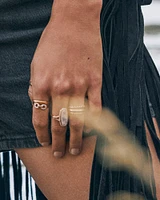Dani 14k White Gold Cocktail Ring