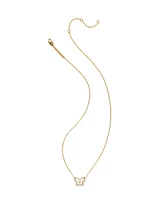 Brinley 18k Gold Vermeil Butterfly Stone Necklace