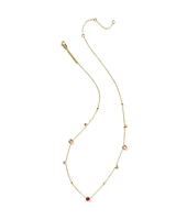 Davie Trio 18k Gold Vermeil Strand Necklace