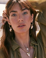 Oleana Gold Huggie Earrings