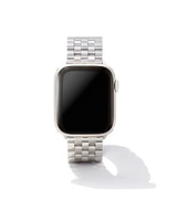 Beck 5 Link Watch Band in Stainless Steel