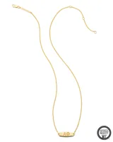 Alpha Phi Pendant Necklace in 18k Gold Vermeil