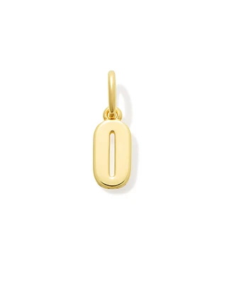 Metal Number 8 Charm 18k Gold Vermeil