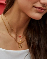 Metal Number 8 Charm in 18k Gold Vermeil