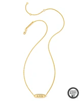 Alpha Chi Omega Pendant Necklace in 18k Gold Vermeil