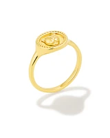 Kimberly Statement Ring 18k Gold Vermeil