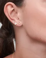Libra Single Stud Earring in 18k Gold Vermeil