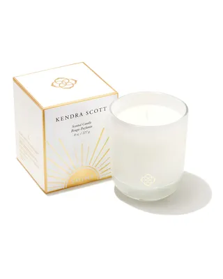 20th Anniversary Large Tumbler Candle Clear White Signature
