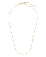 Satellite Chain Necklace in 18k Gold Vermeil