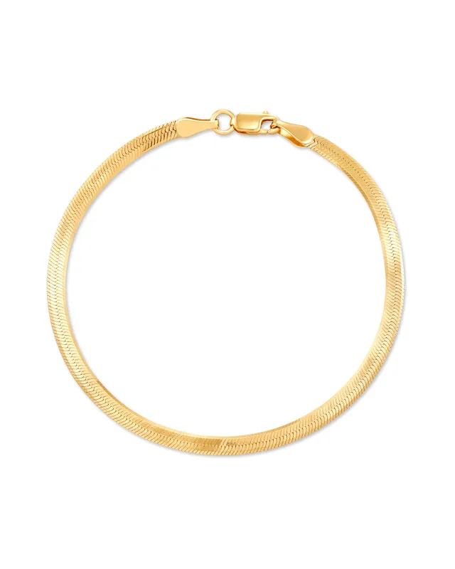  Kendra Scott Korinne Chain Bracelet in 14k Gold-Plated Brass:  Clothing, Shoes & Jewelry