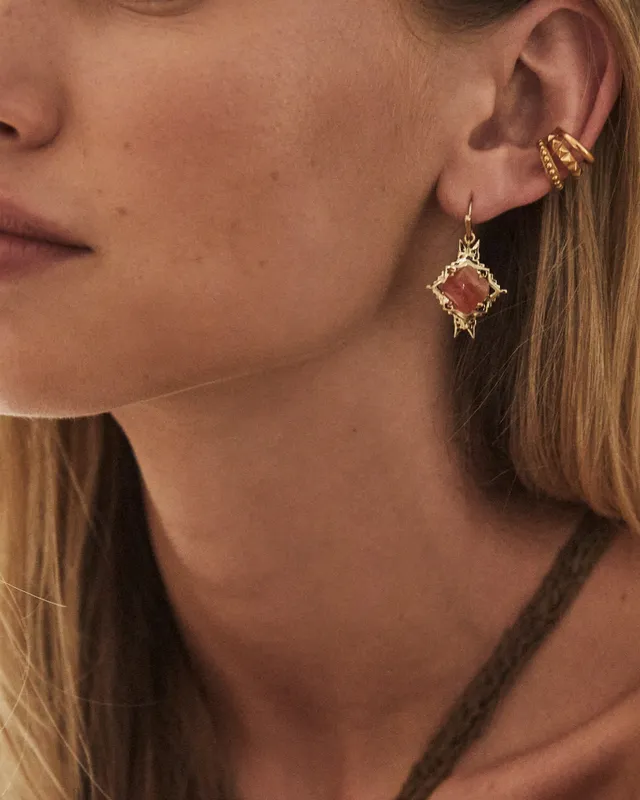 Kendra Scott Earrings Kendra Scott Sienna Ear Jackets Gold