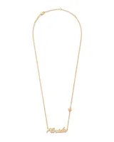 Florida Pendant Necklace in 18k Yellow Gold Vermeil