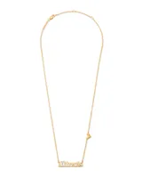 Illinois Pendant Necklace in 18k Yellow Gold Vermeil