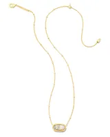 Elisa Gold Florida Necklace in Ivory Mother-of-Pearl