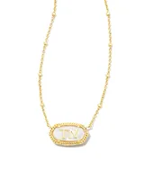Elisa Gold Tennessee Necklace in Ivory Mother-of-Pearl