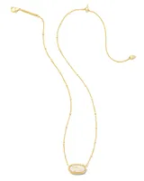 Elisa Gold Tennessee Necklace in Ivory Mother-of-Pearl