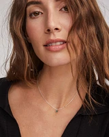Maisie Sterling Silver Pendant Necklace Turquoise