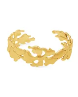 Savannah Cuff Bracelet in Vintage Gold