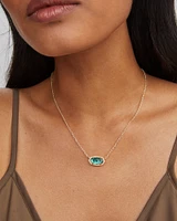 Elisa Pendant Necklace Ruby Red