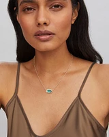 Elisa Pendant Necklace Ruby Red