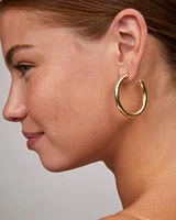 Colette Large Hoop Earrings Gold