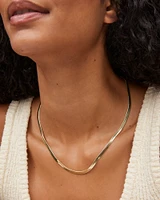 Kassie Chain Necklace Silver