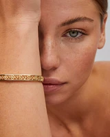 Kelly Bangle Bracelet Gold